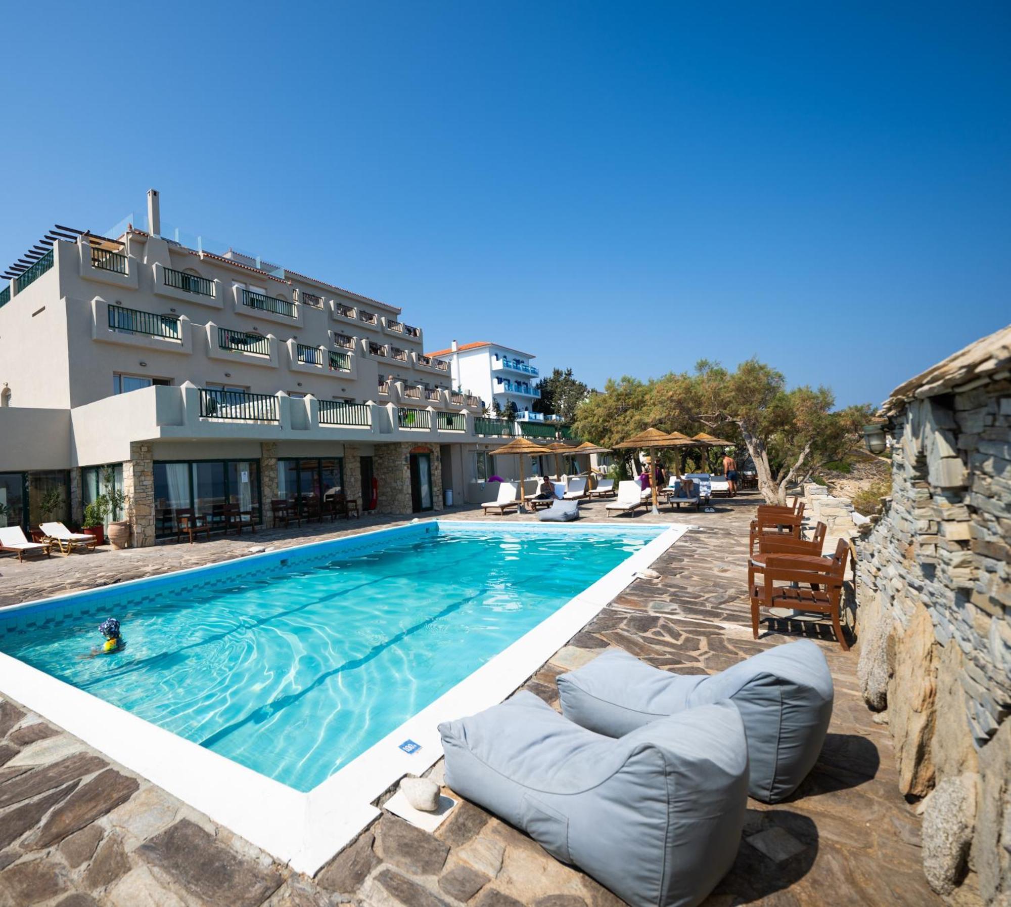 Cavos Bay Hotel & Studios Armenistis  Bagian luar foto
